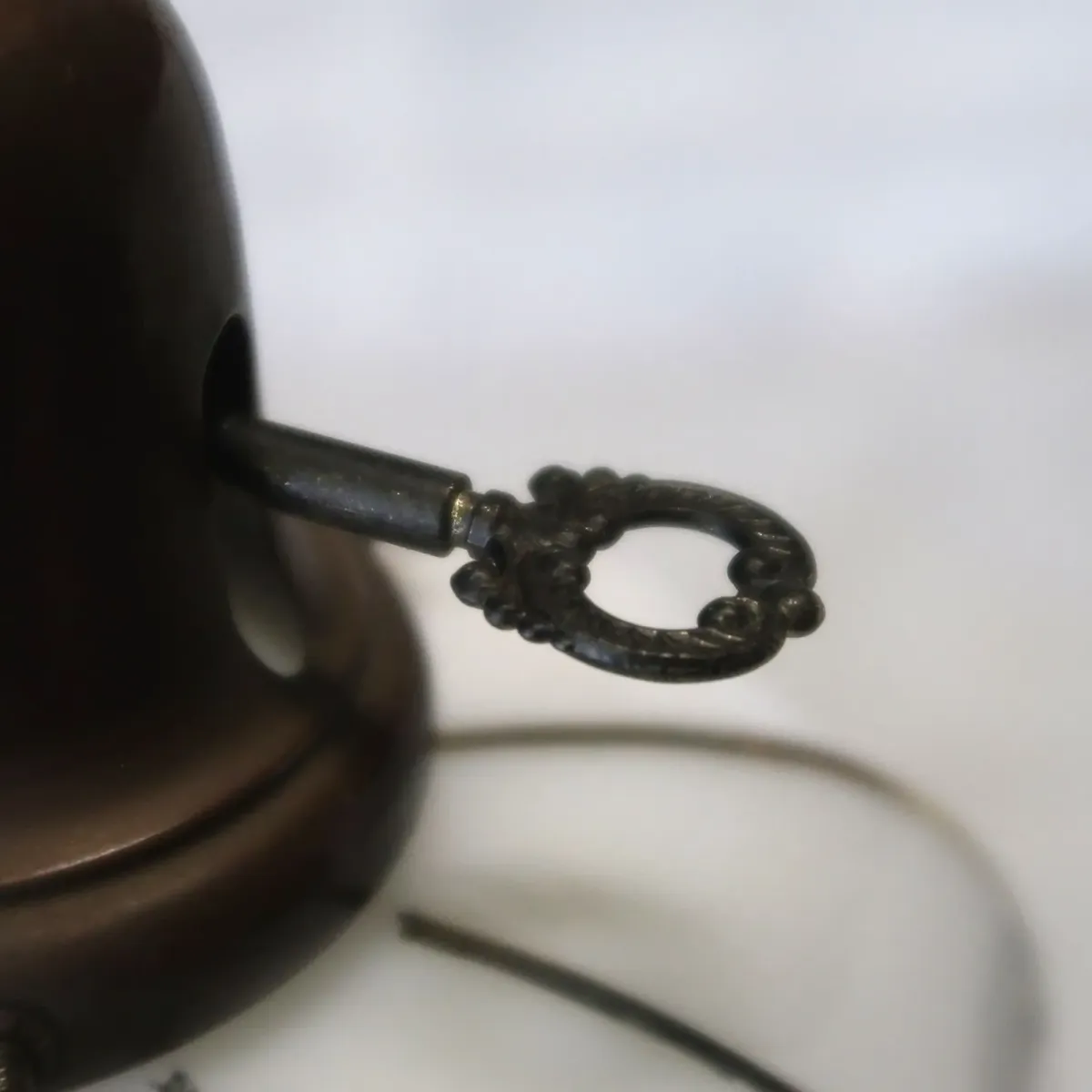 アンティーク ミルクガラス ペンダントランプ