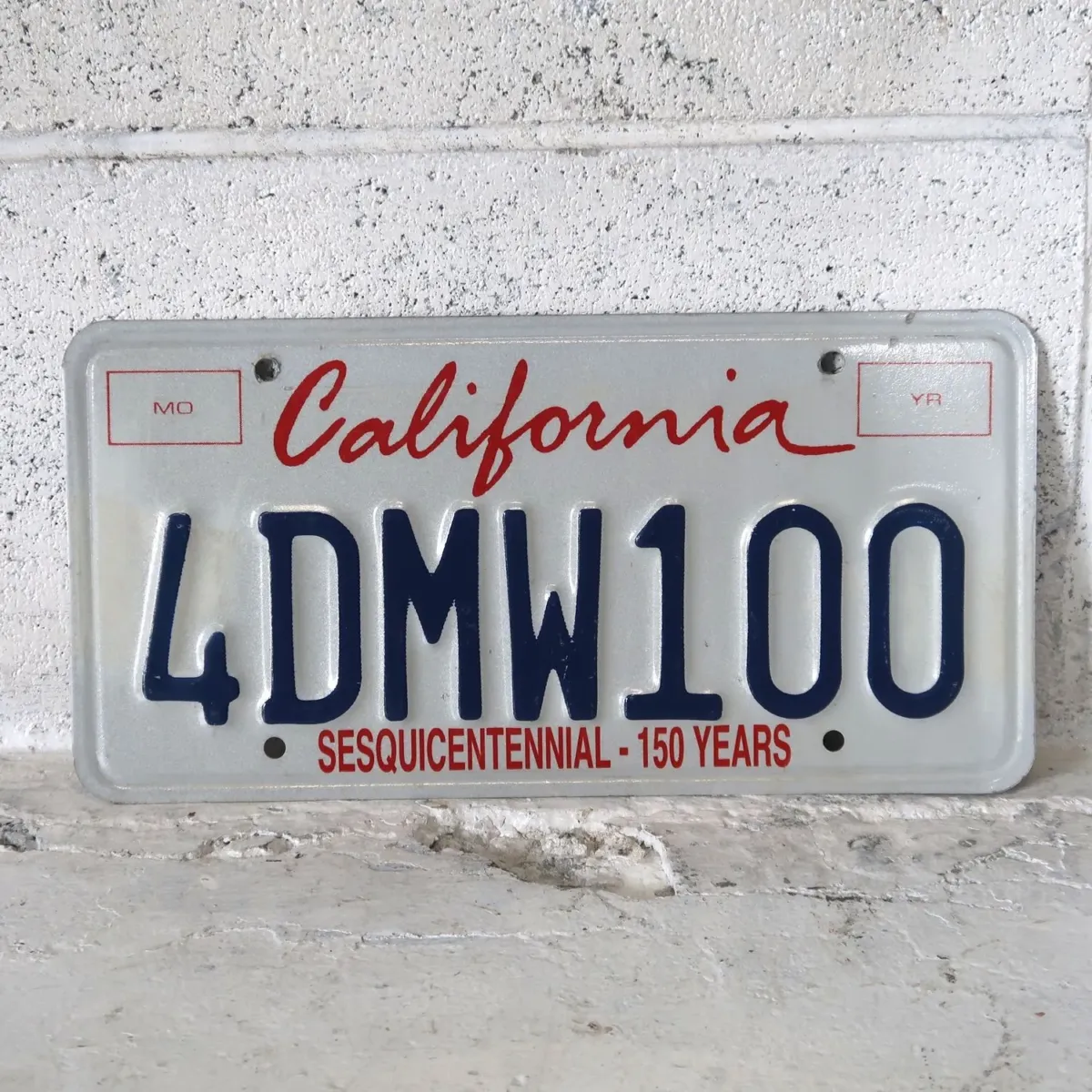 CALIFORNIA USED ナンバープレート ペア