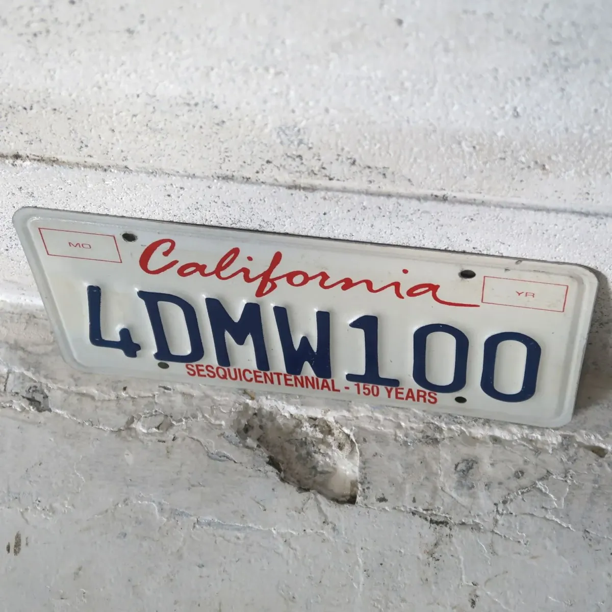 CALIFORNIA USED ナンバープレート ペア