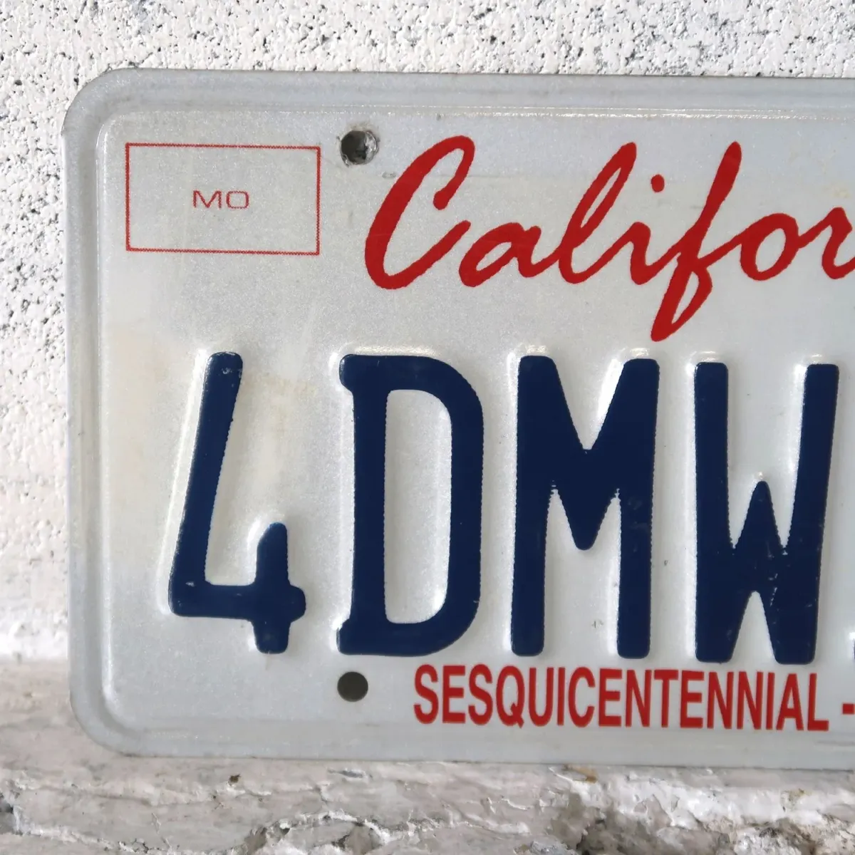 CALIFORNIA USED ナンバープレート ペア