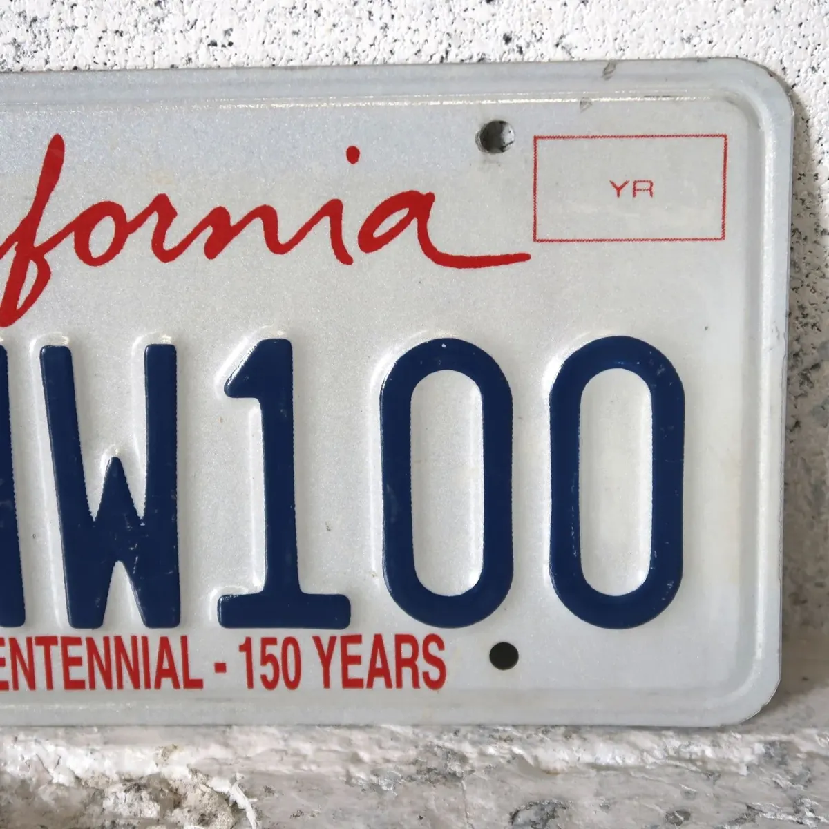 CALIFORNIA USED ナンバープレート ペア