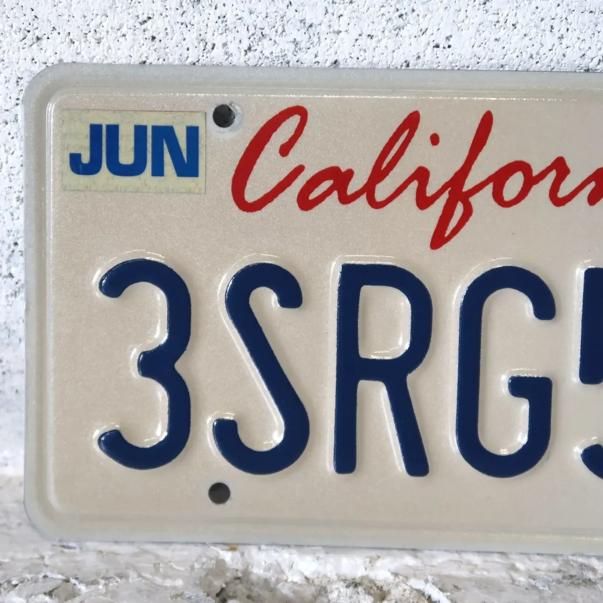 CALIFORNIA USED ナンバープレート ペア