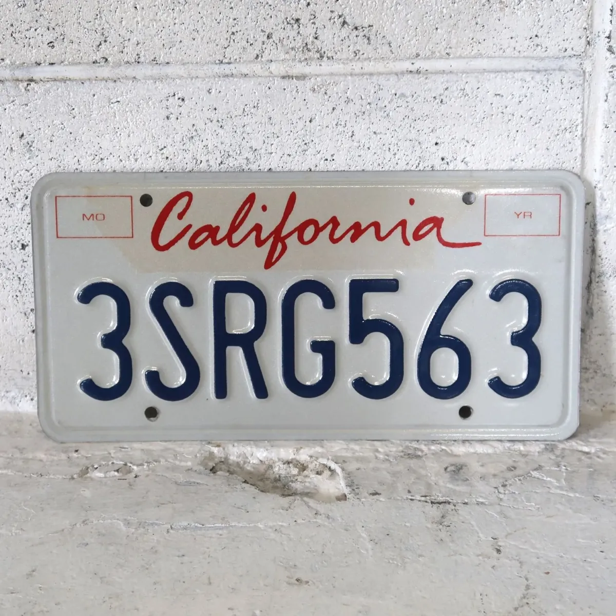 CALIFORNIA USED ナンバープレート ペア