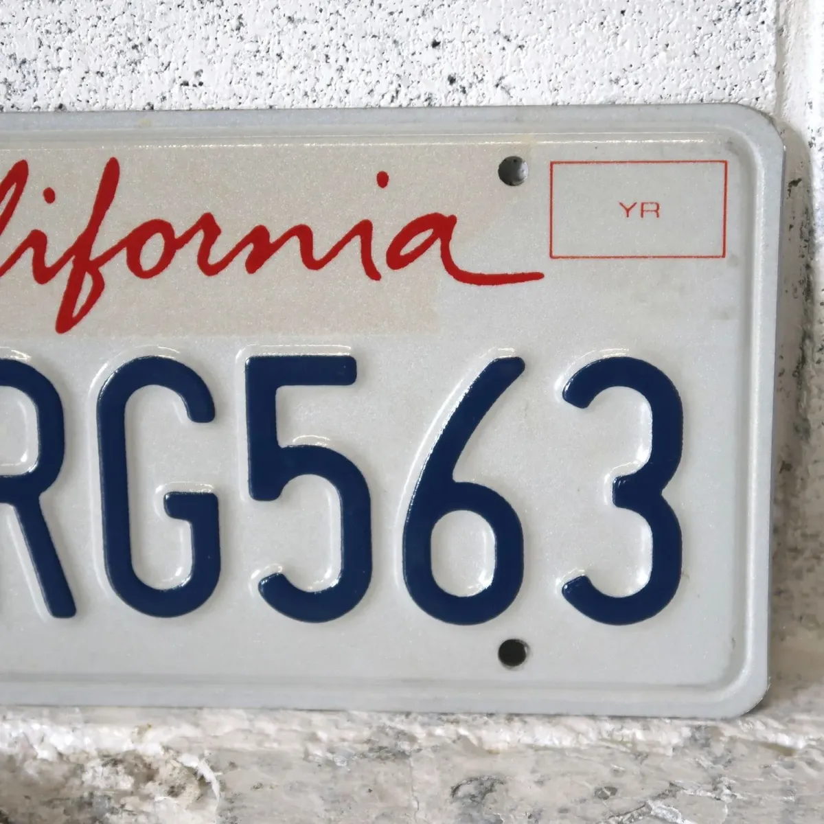 CALIFORNIA USED ナンバープレート ペア