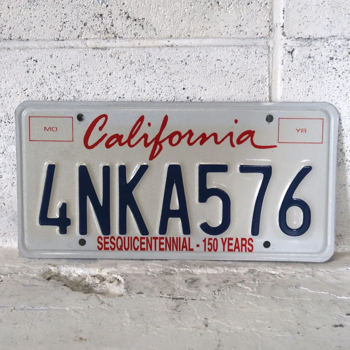 CALIFORNIA USED ナンバープレート ペア