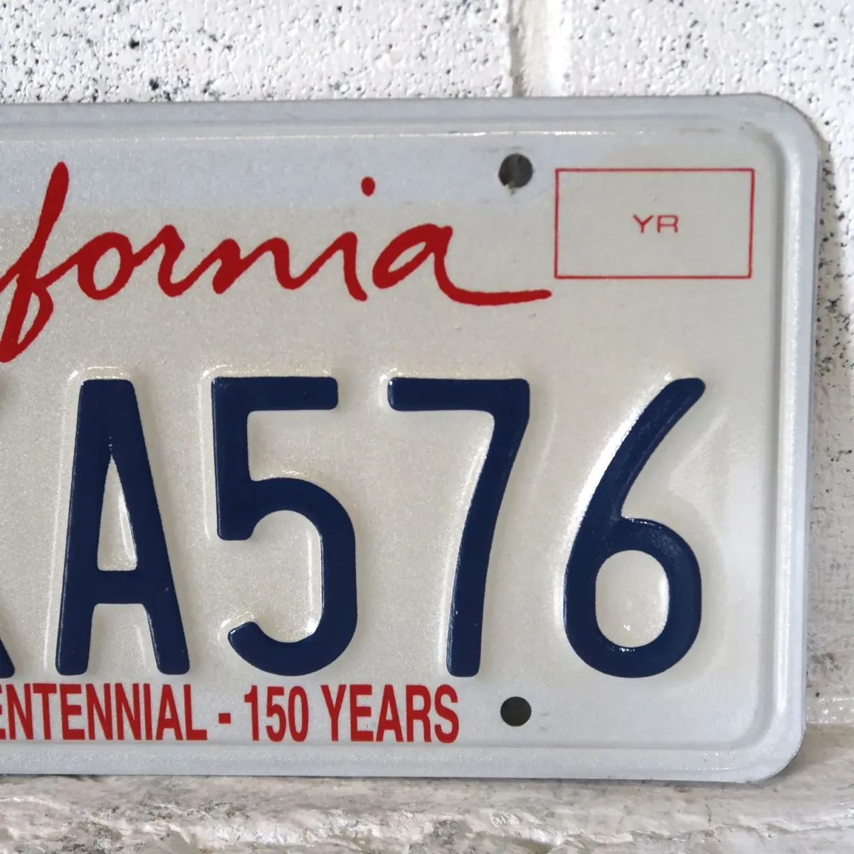 CALIFORNIA USED ナンバープレート ペア