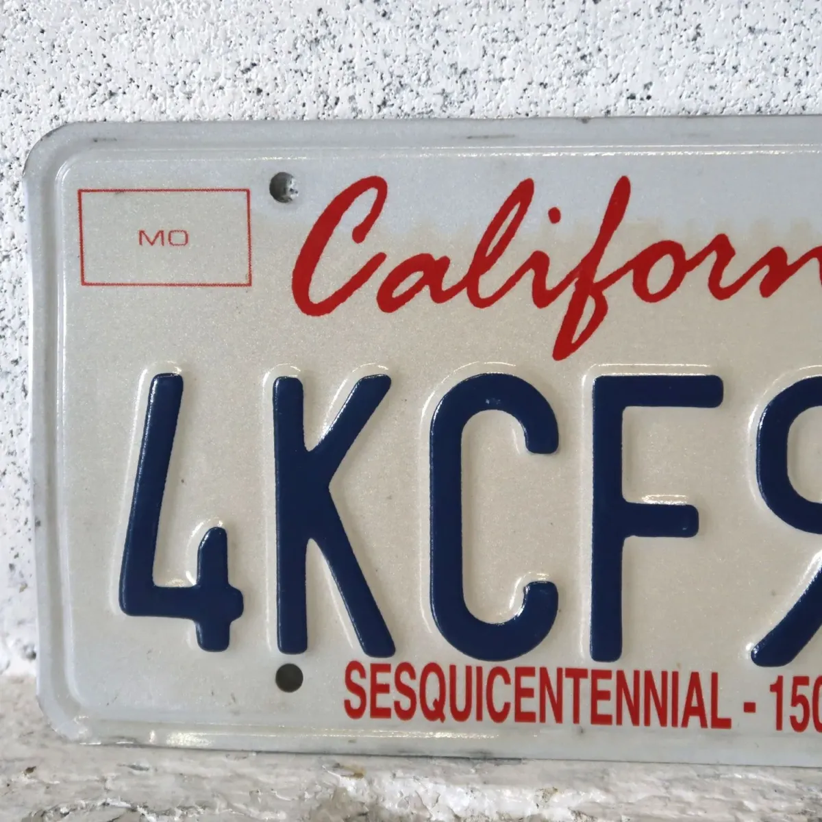 CALIFORNIA USED ナンバープレート ペア