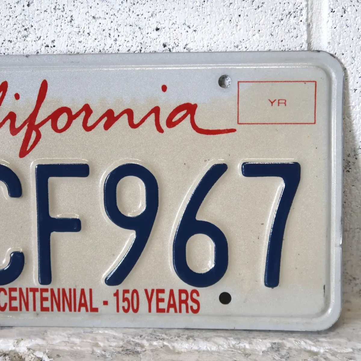 CALIFORNIA USED ナンバープレート ペア