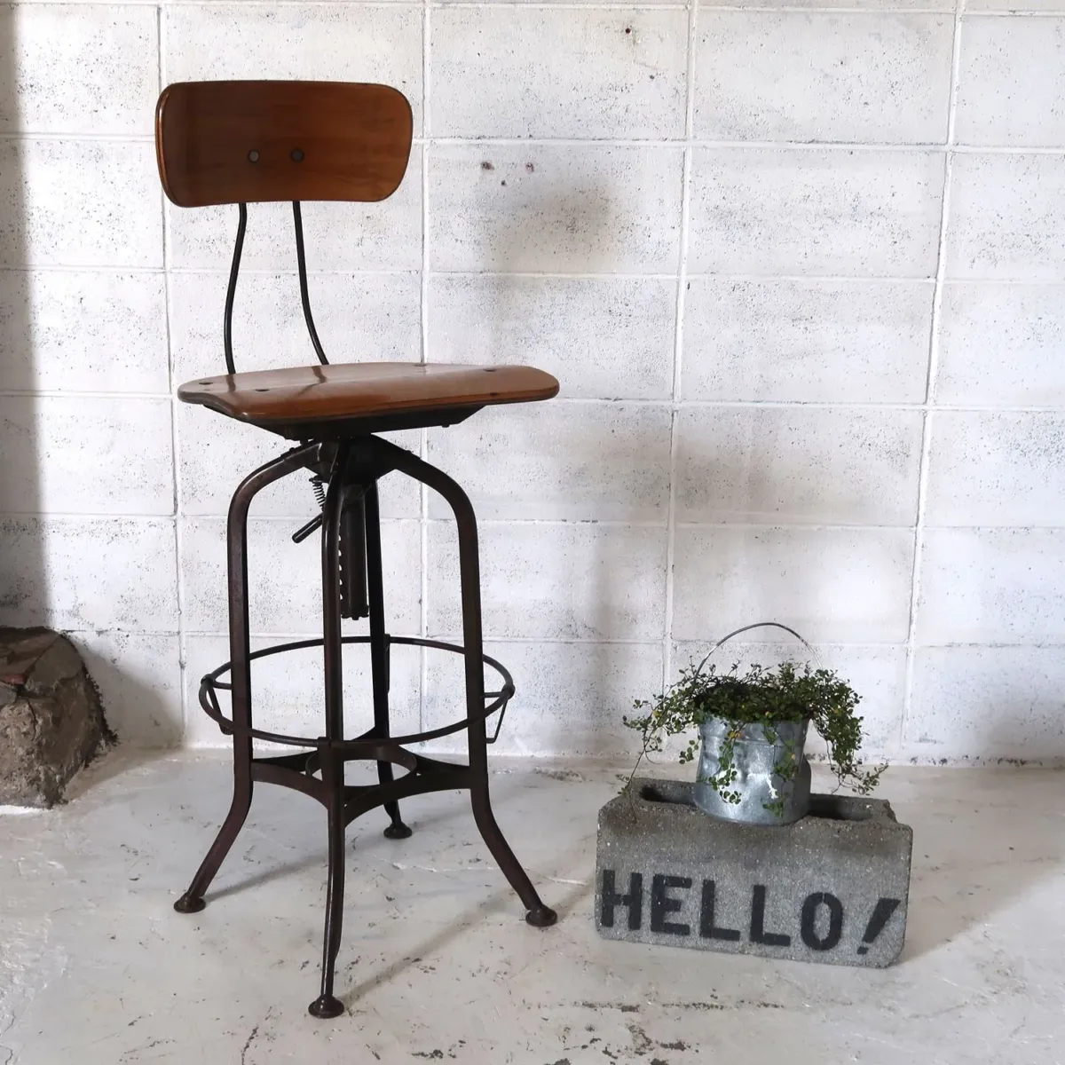 TOLEDO アンティーク ドラフティングチェア