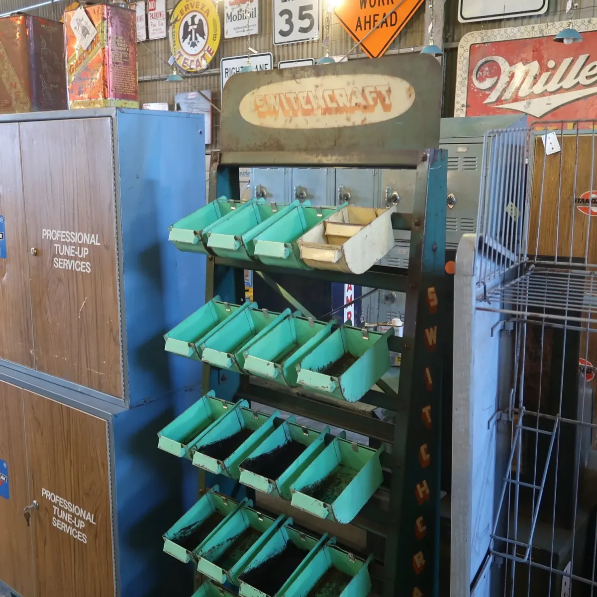 SWITCHCRAFT ビンテージ ディスプレイラック