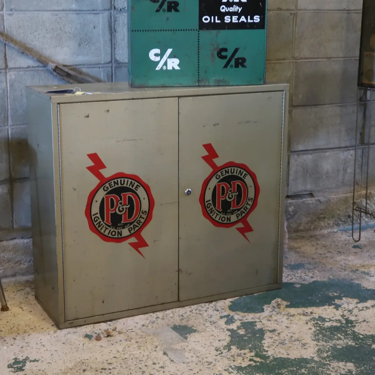 P＆D ビンテージ パーツキャビネット