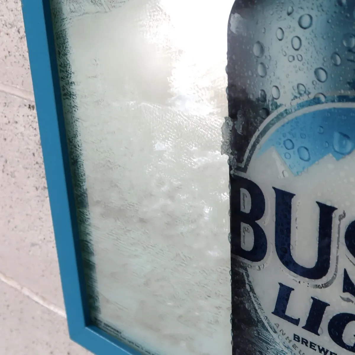 BUSCH LIGHT パブミラー