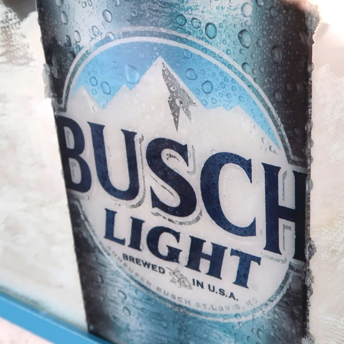 BUSCH LIGHT パブミラー