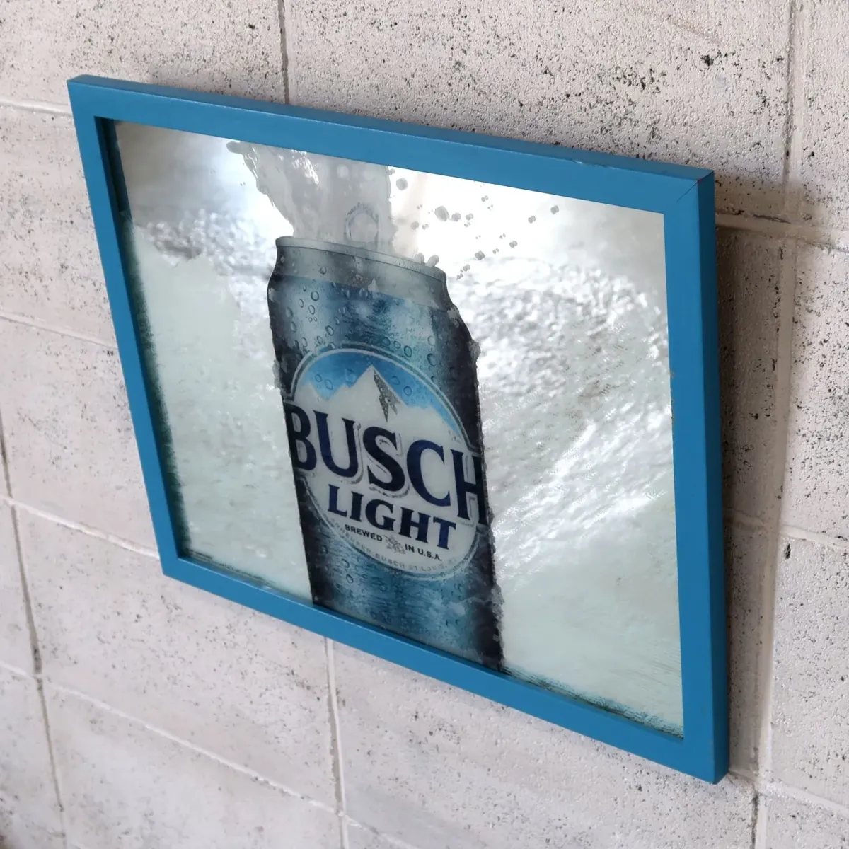BUSCH LIGHT パブミラー