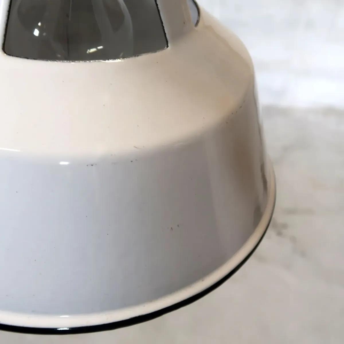 ビンテージ ホーロー ペンダントランプ