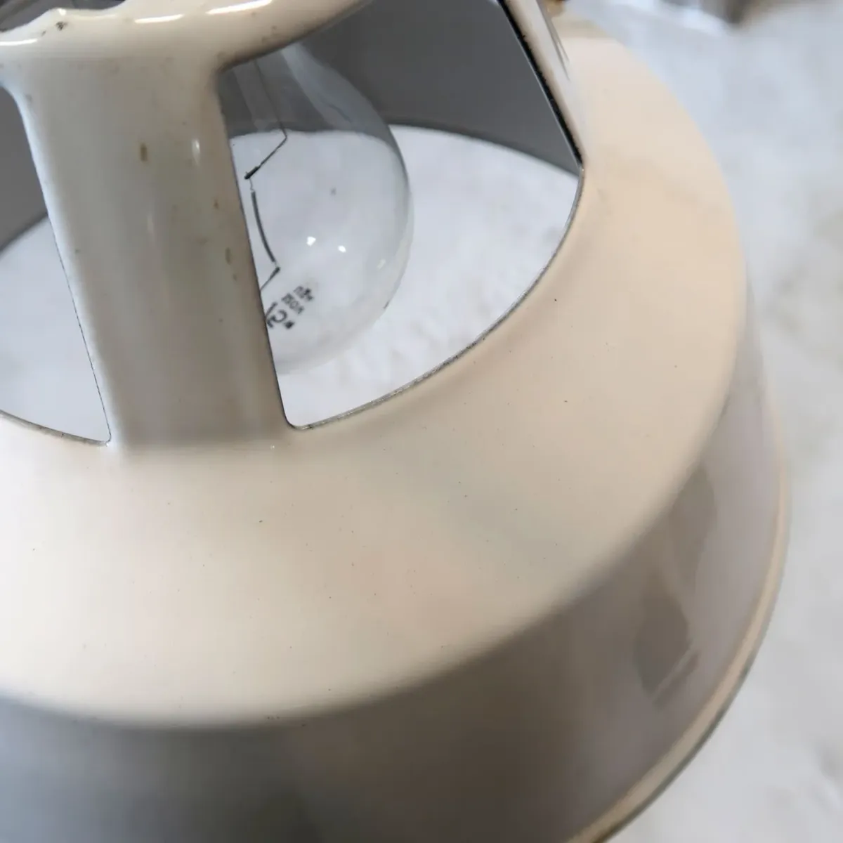 ビンテージ ホーロー ペンダントランプ