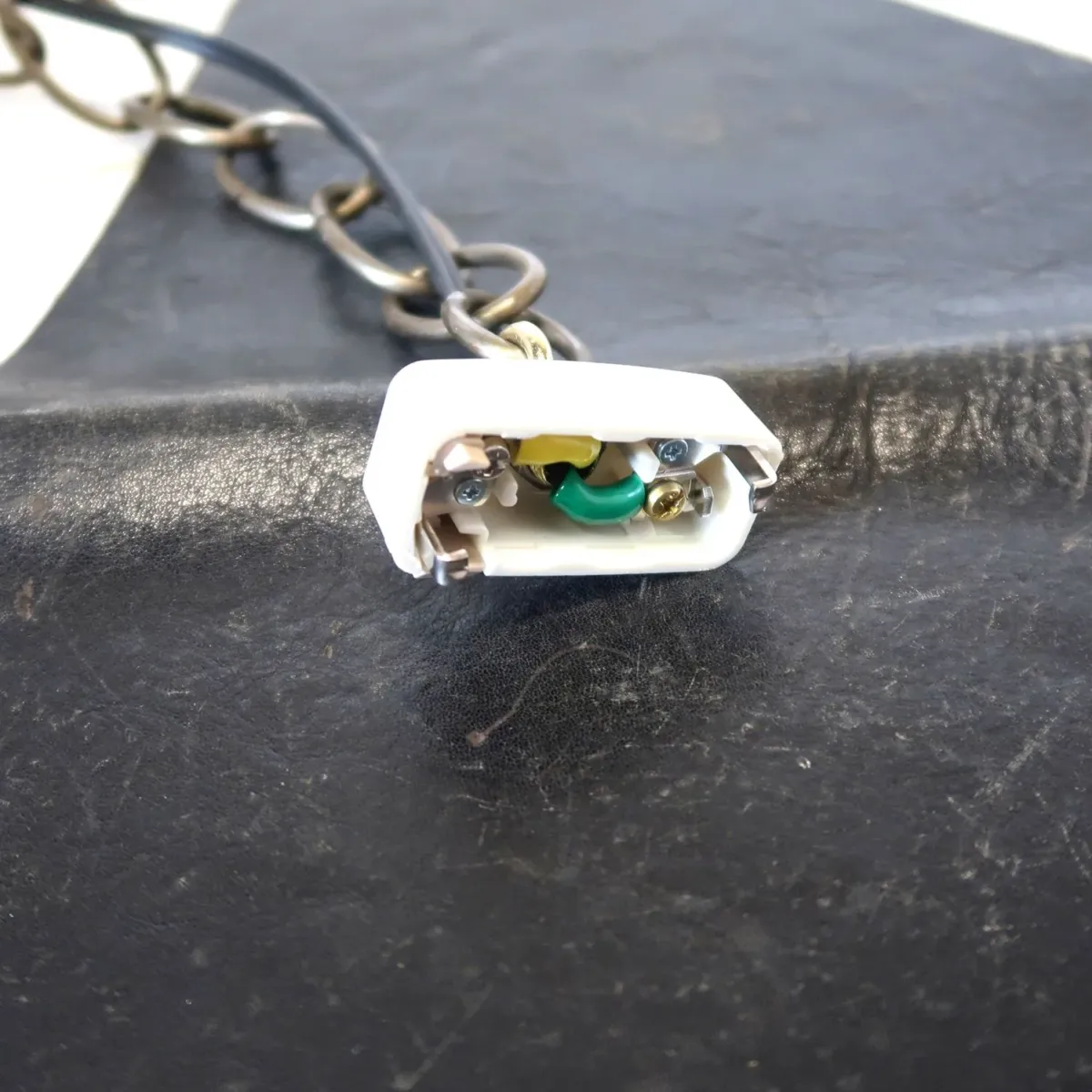 ビンテージ ホーロー ペンダントランプ