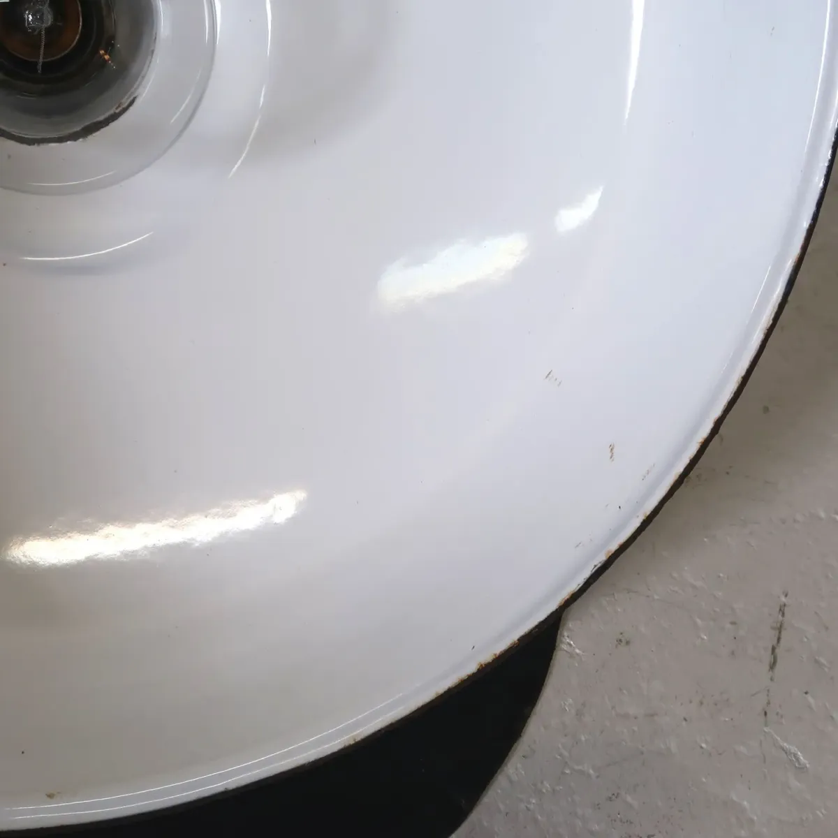 ビンテージ ホーロー ファクトリーランプ