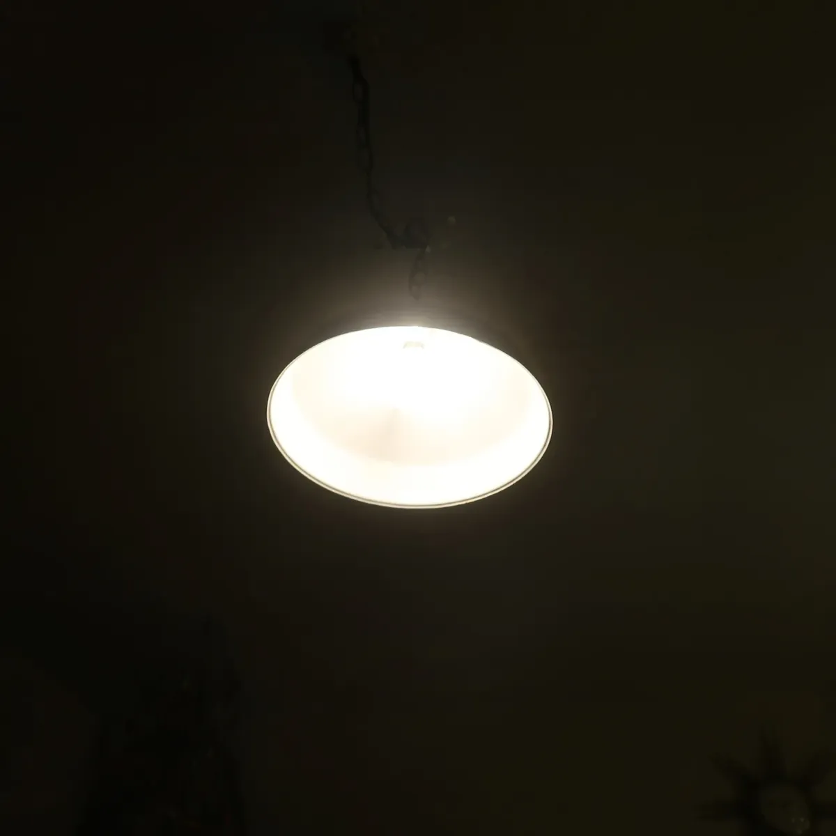 ビンテージ ホーロー ファクトリーランプ