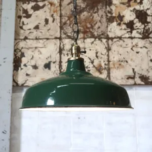 ビンテージ ホーロー ファクトリーランプ