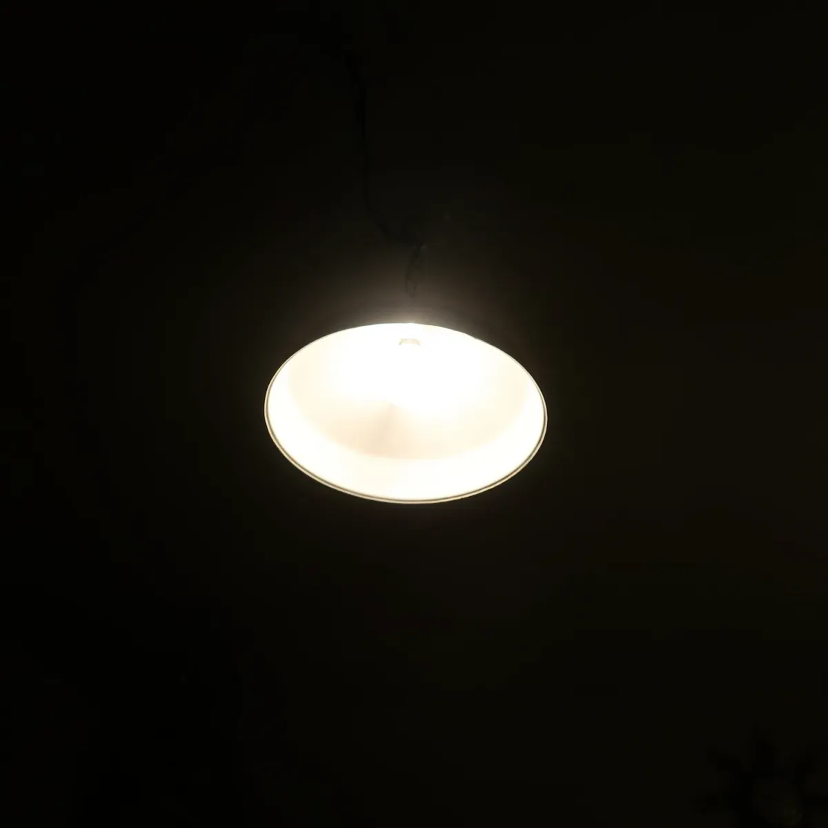 ビンテージ ホーロー ファクトリーランプ