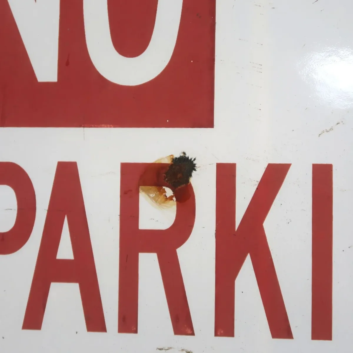 NO PARKING ロードサイン ホーロー