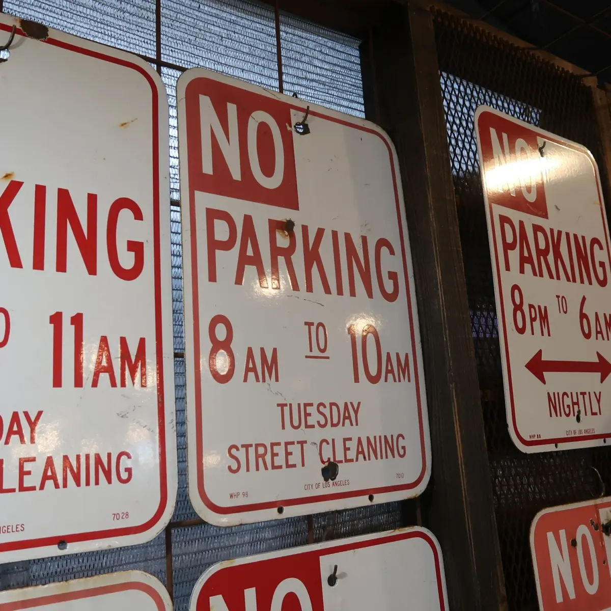 NO PARKING ロードサイン ホーロー