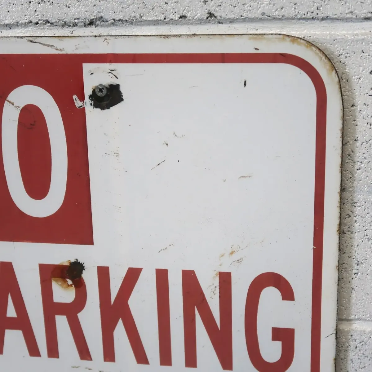 NO PARKING ロードサイン ホーロー