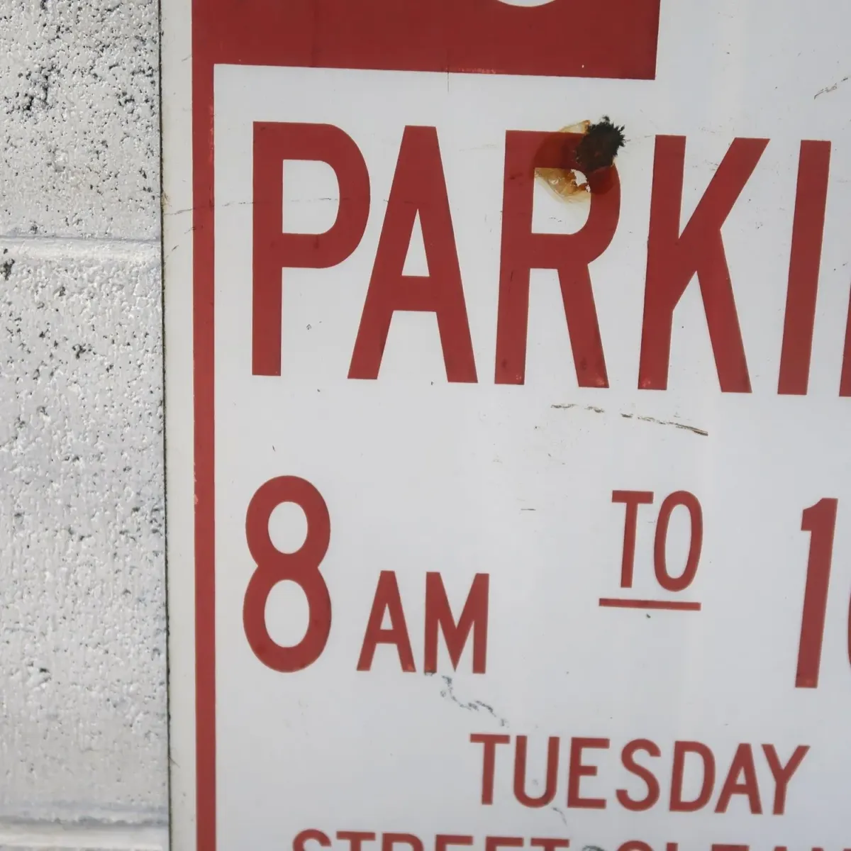 NO PARKING ロードサイン ホーロー