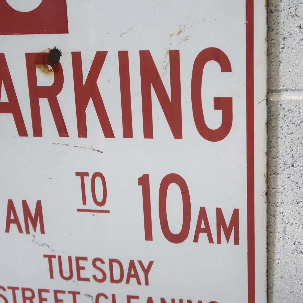 NO PARKING ロードサイン ホーロー