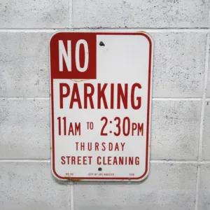 NO PARKING ロードサイン ホーロー