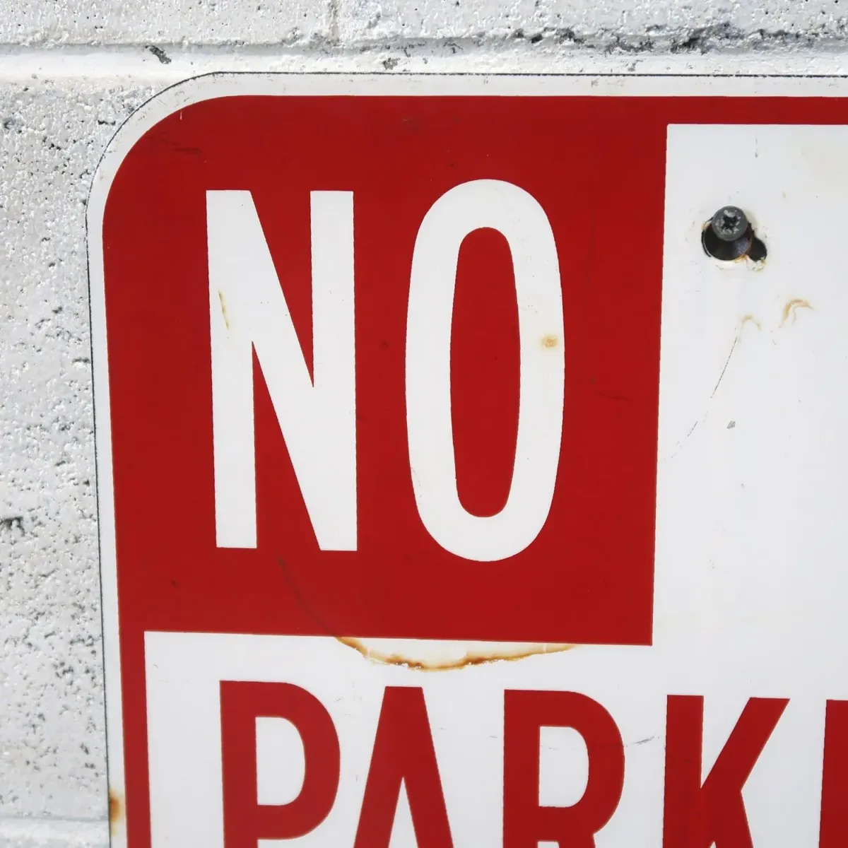 NO PARKING ロードサイン ホーロー