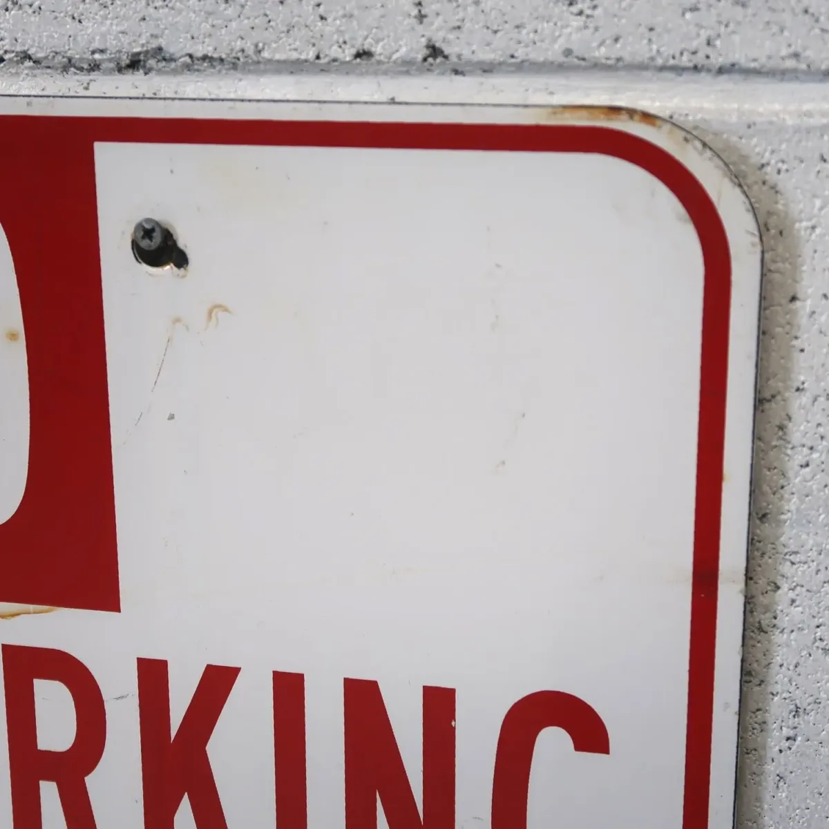 NO PARKING ロードサイン ホーロー