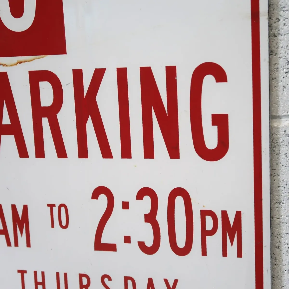 NO PARKING ロードサイン ホーロー