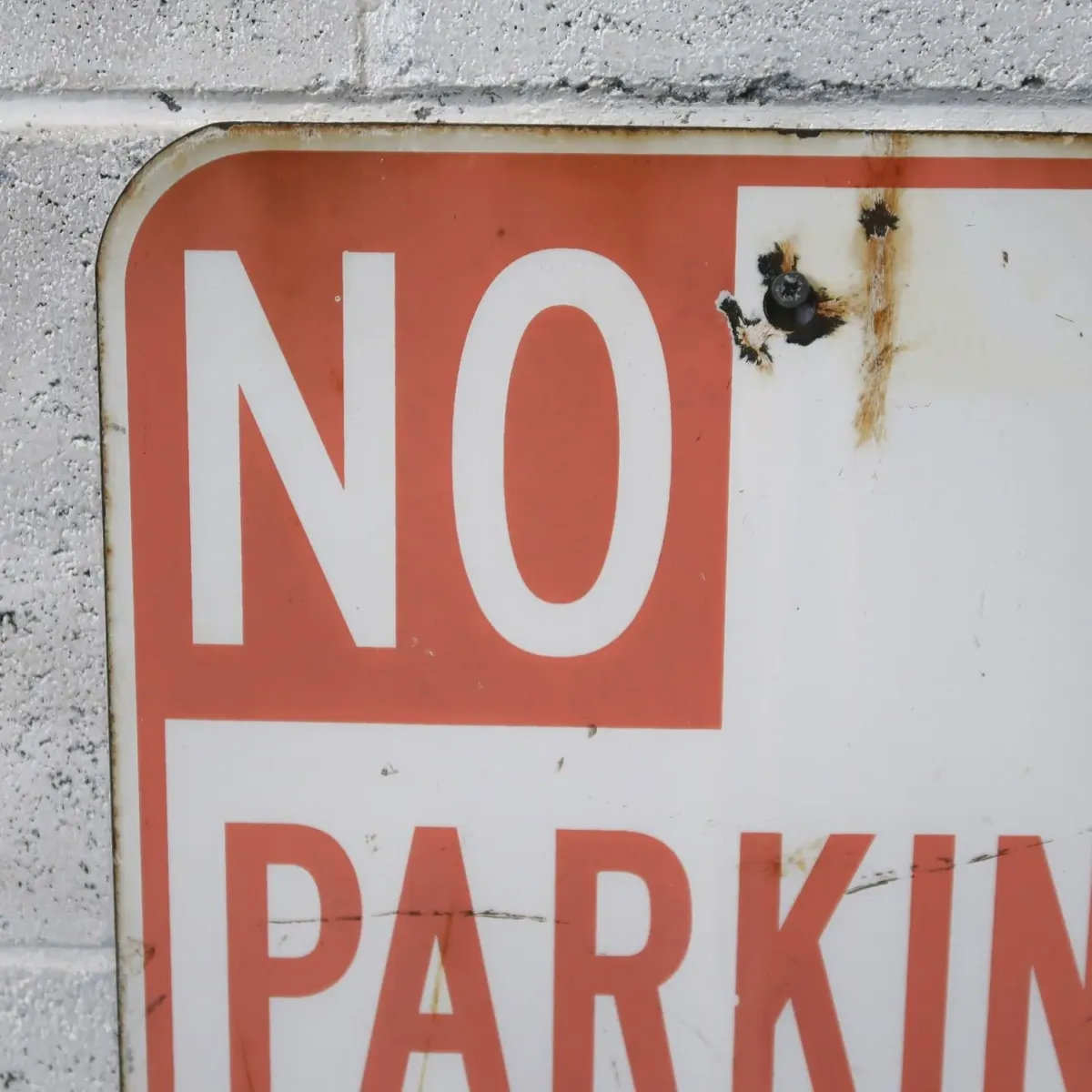 NO PARKING ロードサイン ホーロー