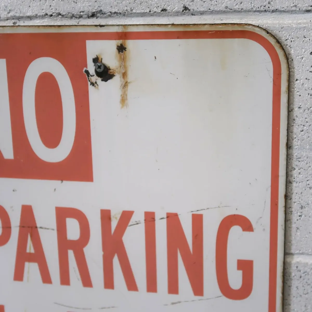 NO PARKING ロードサイン ホーロー