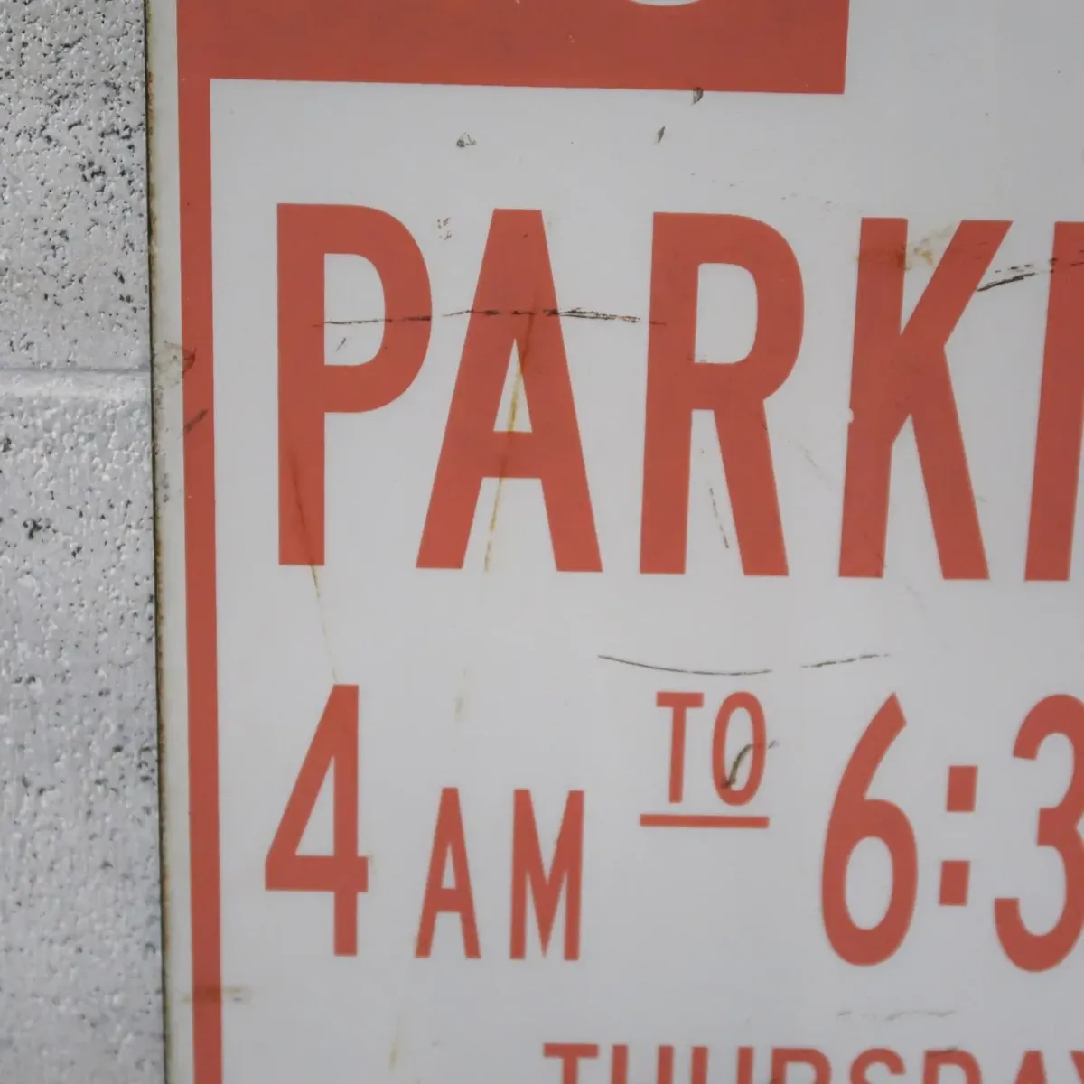 NO PARKING ロードサイン ホーロー