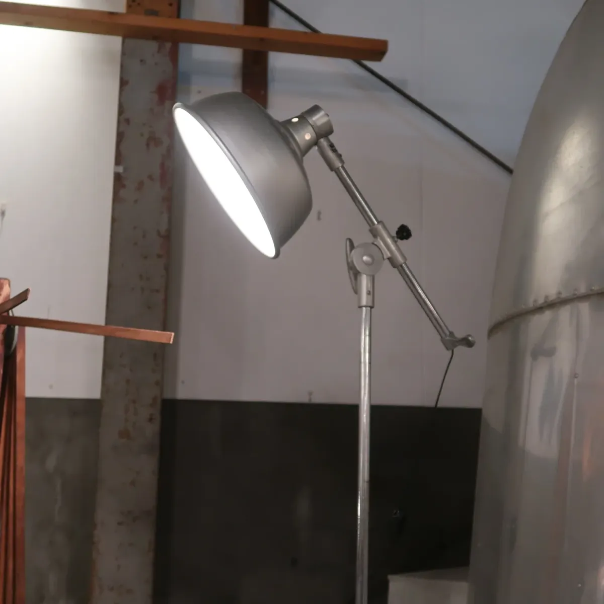 ROOT INSTRUMENT CO. ビンテージ インダストリアルフロアランプ