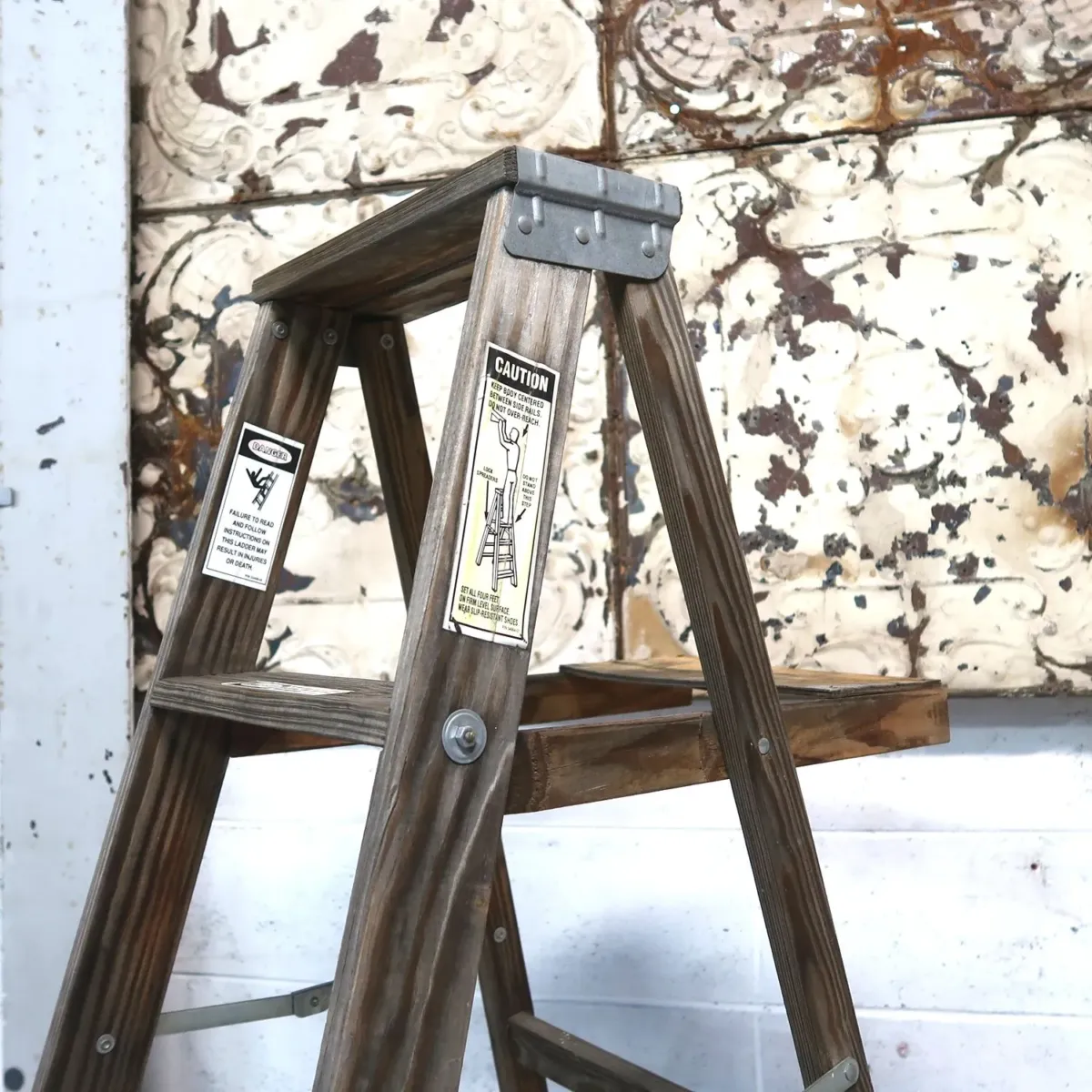 WERNER ビンテージ ウッドラダー