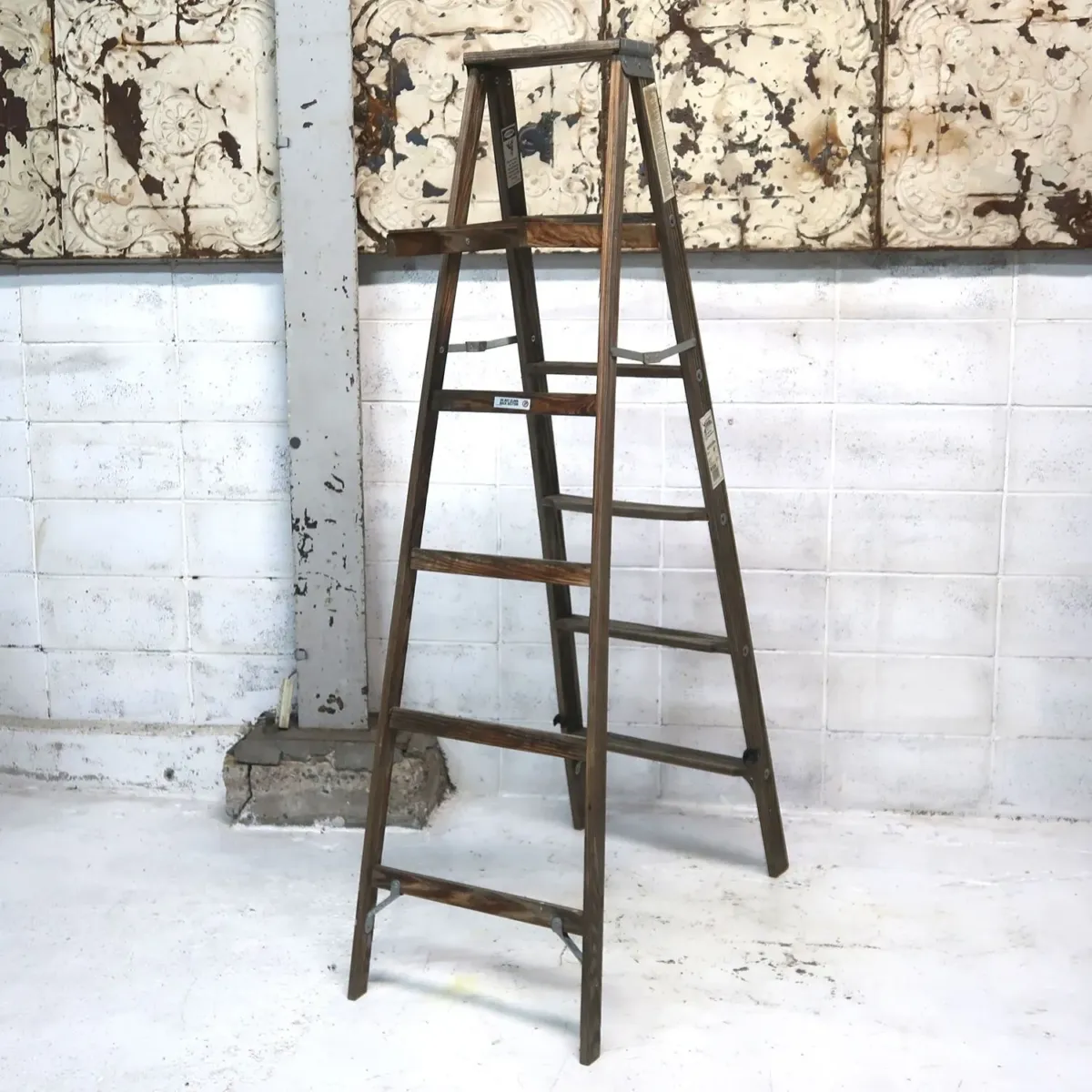 WERNER ビンテージ ウッドラダー