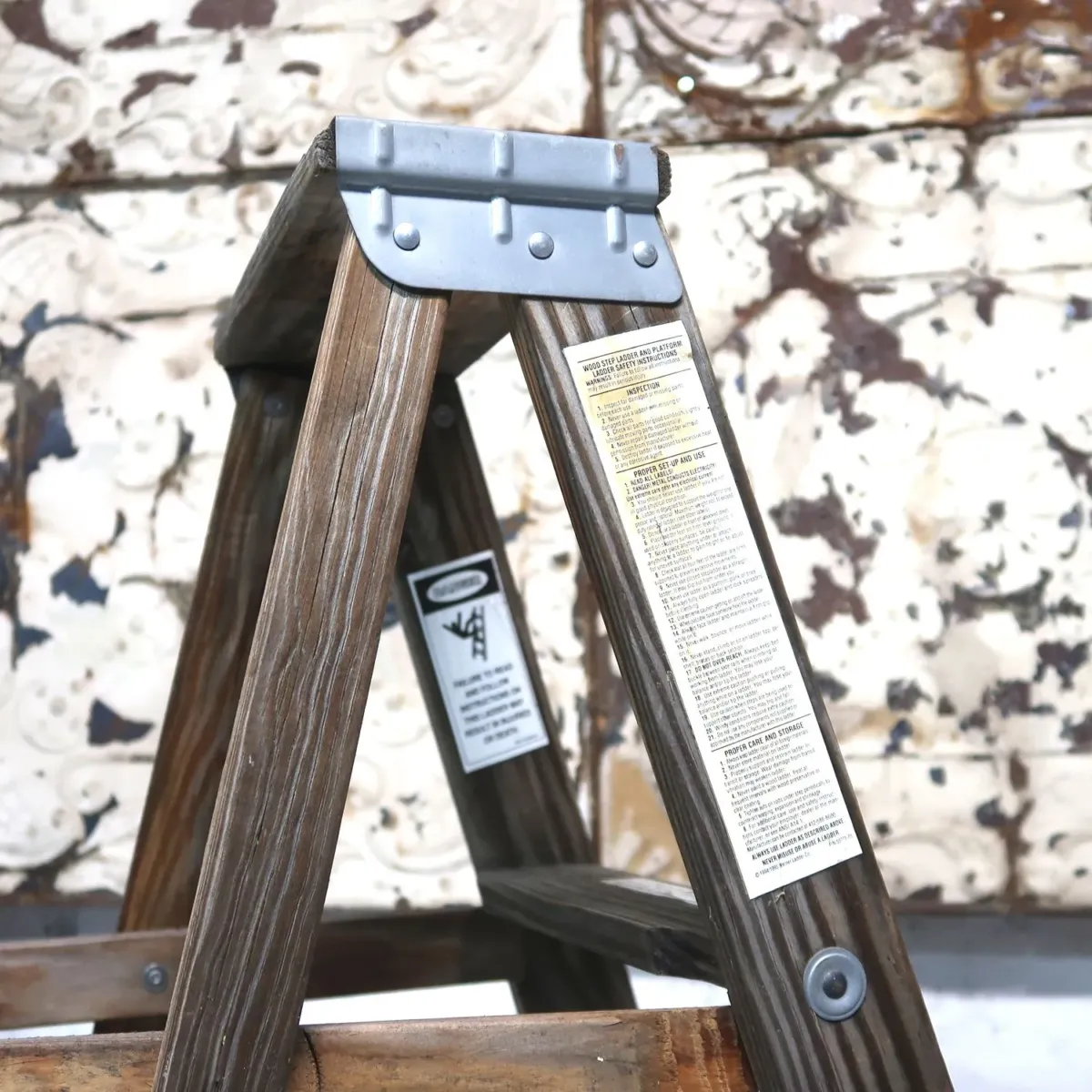 WERNER ビンテージ ウッドラダー