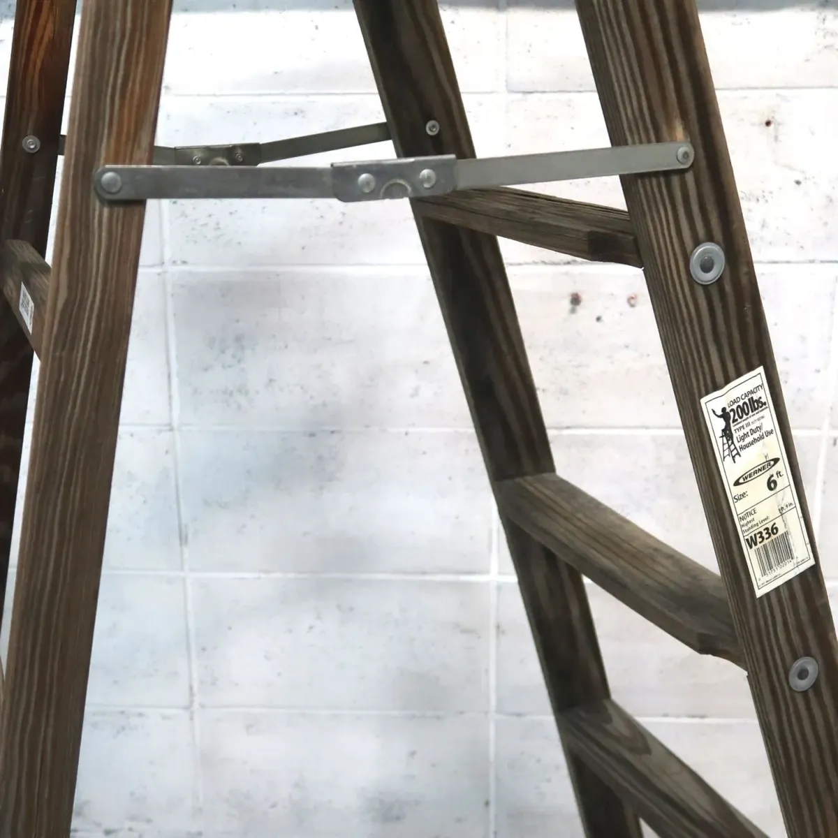 WERNER ビンテージ ウッドラダー