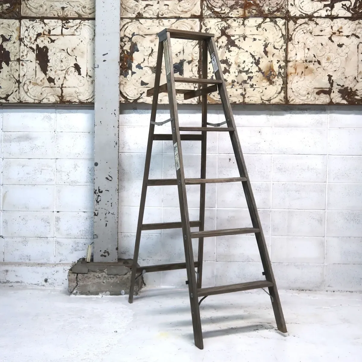 WERNER ビンテージ ウッドラダー