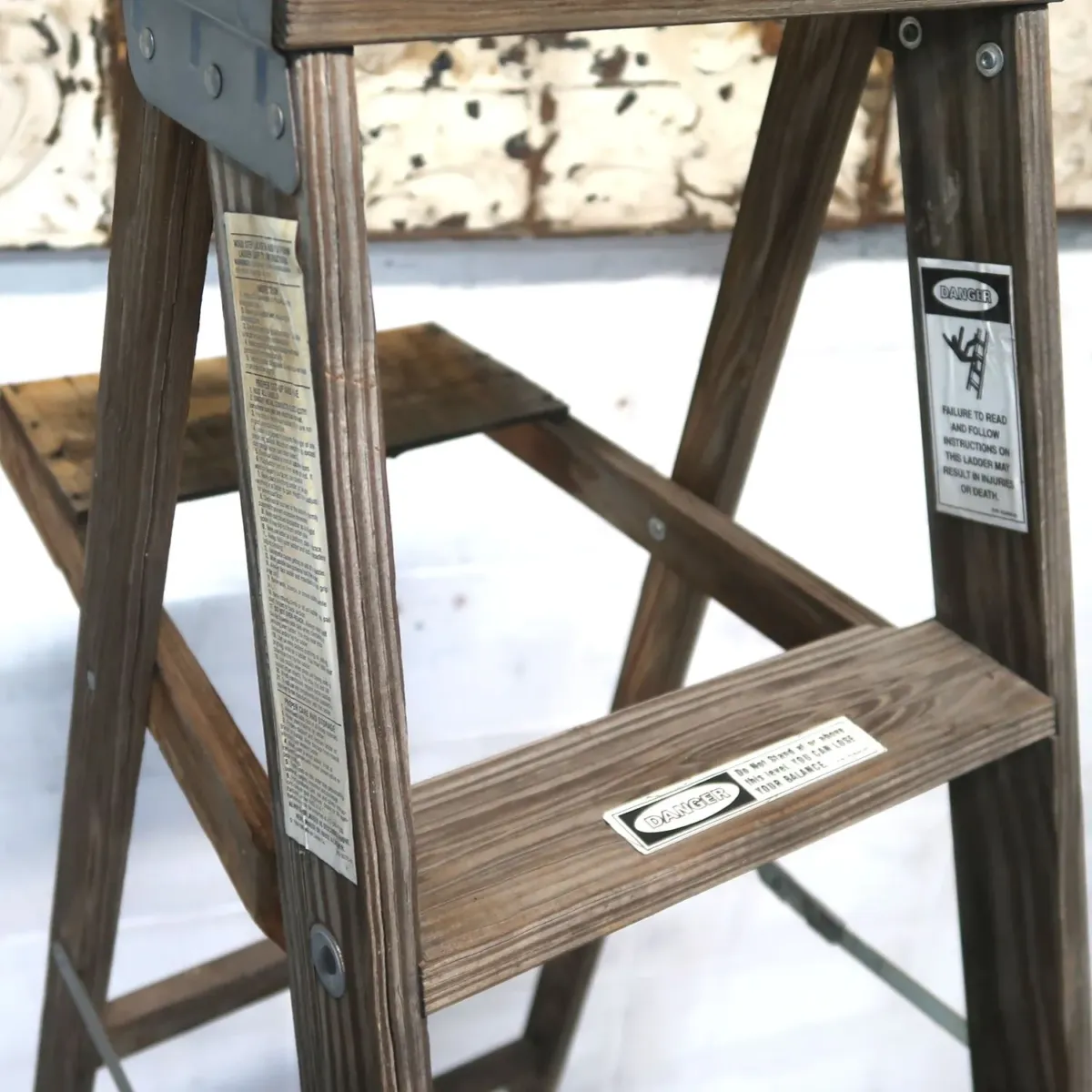 WERNER ビンテージ ウッドラダー