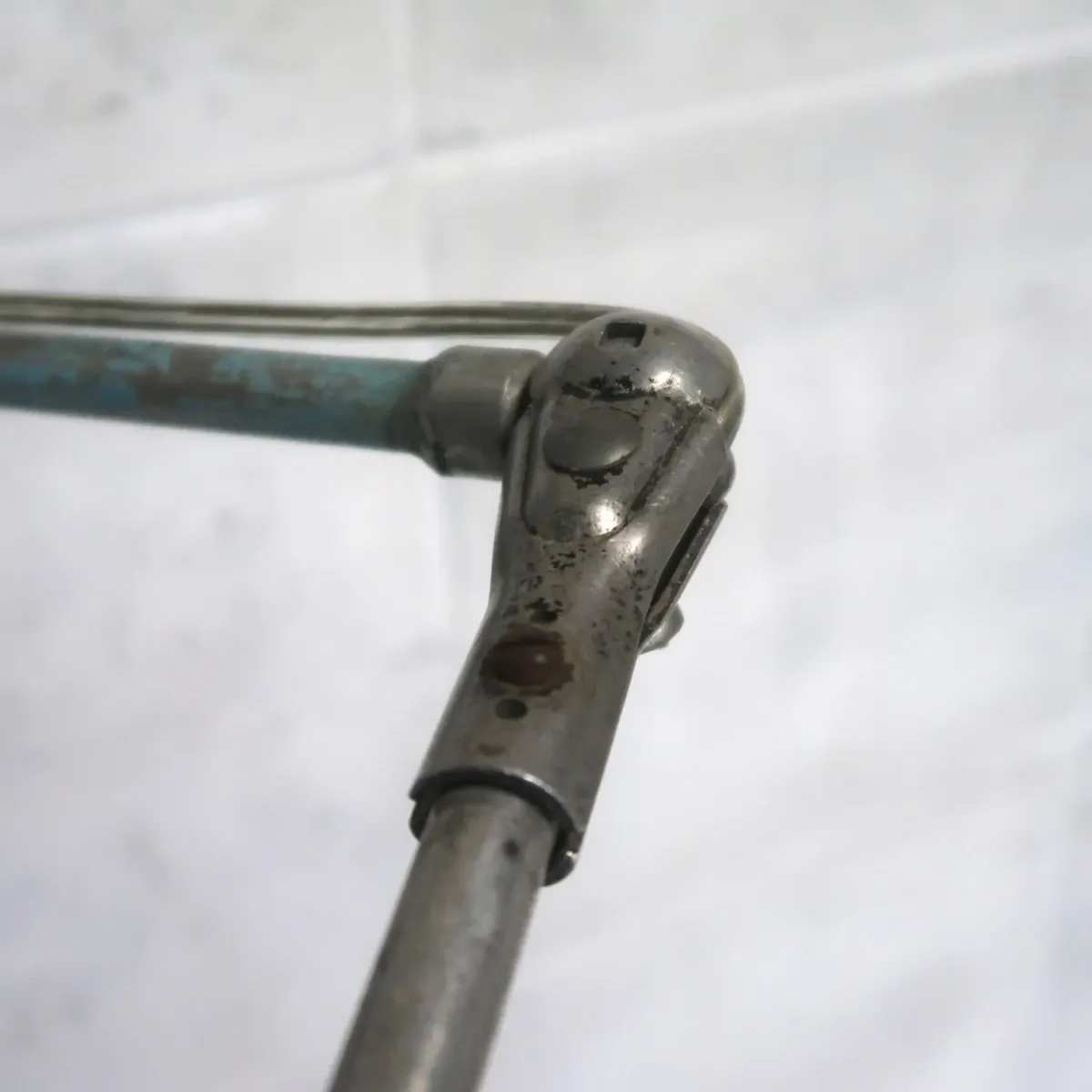 ビンテージ アルミ マシンランプ