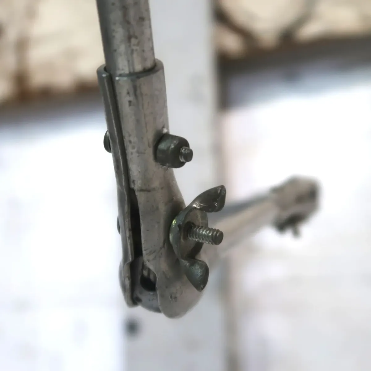 ビンテージ アルミ マシンランプ