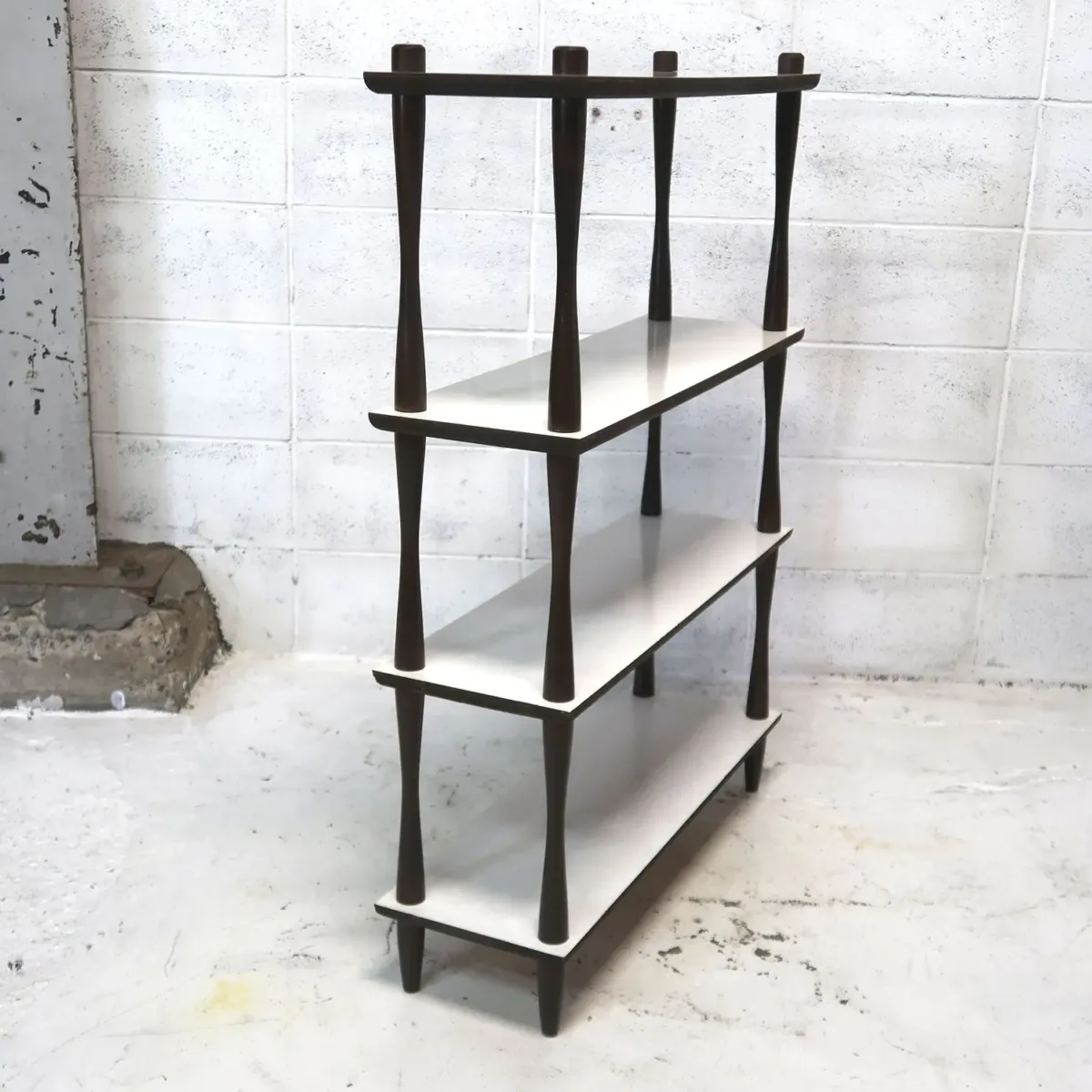 ミッドセンチュリー ウッドシェルフ