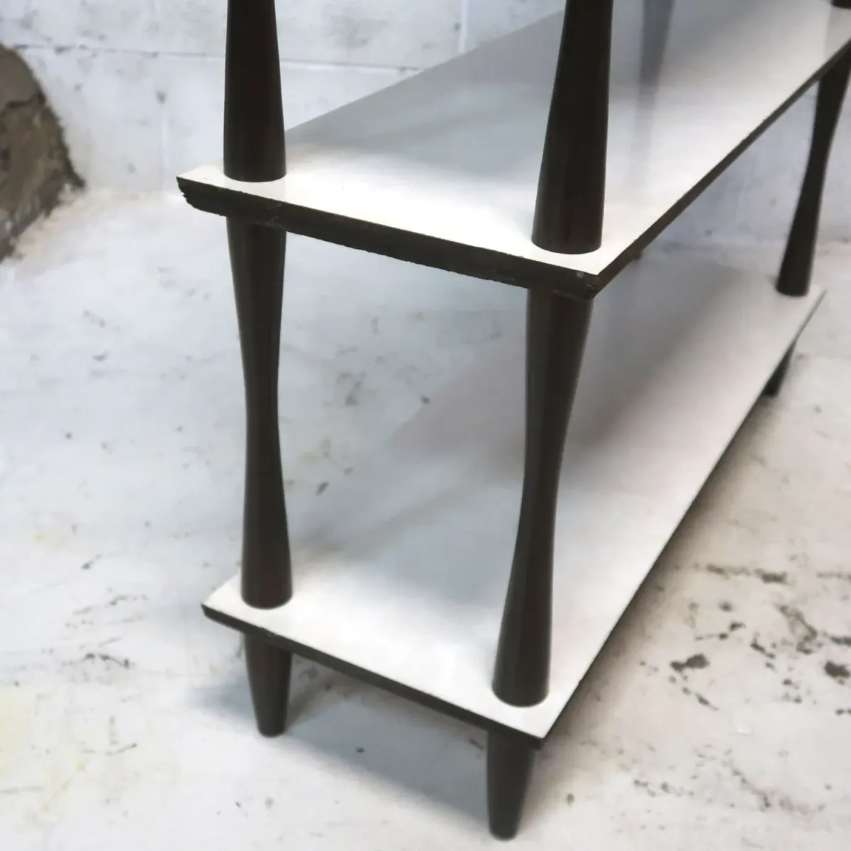 ミッドセンチュリー ウッドシェルフ