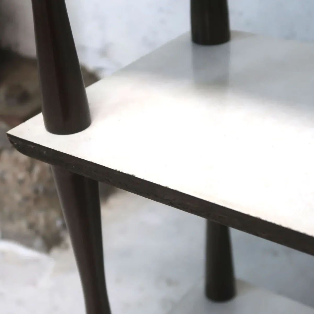 ミッドセンチュリー ウッドシェルフ