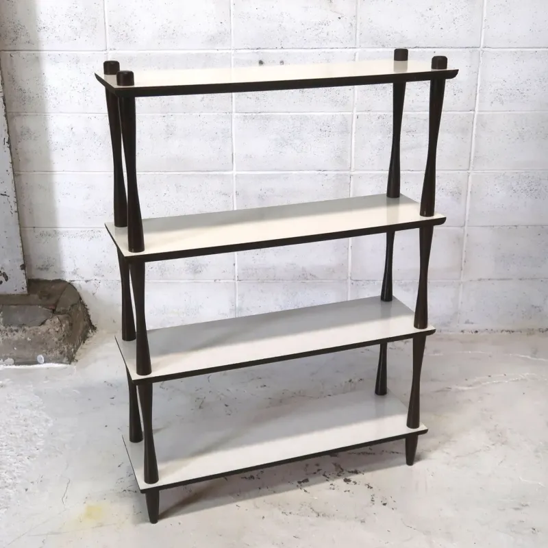 ミッドセンチュリー ウッドシェルフ